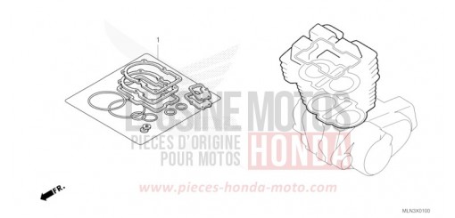 GASKET KIT A CRF1100D4R de 2024